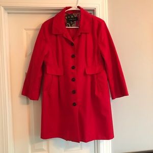 Ladies Black Rivet coat.